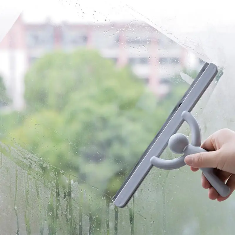 

Glass Scraper Creative Soft Glass Scraper Squeegee Wiper Window Brush Cleaner Squeegee Car Window Washing Kitchen Bathroom Tool