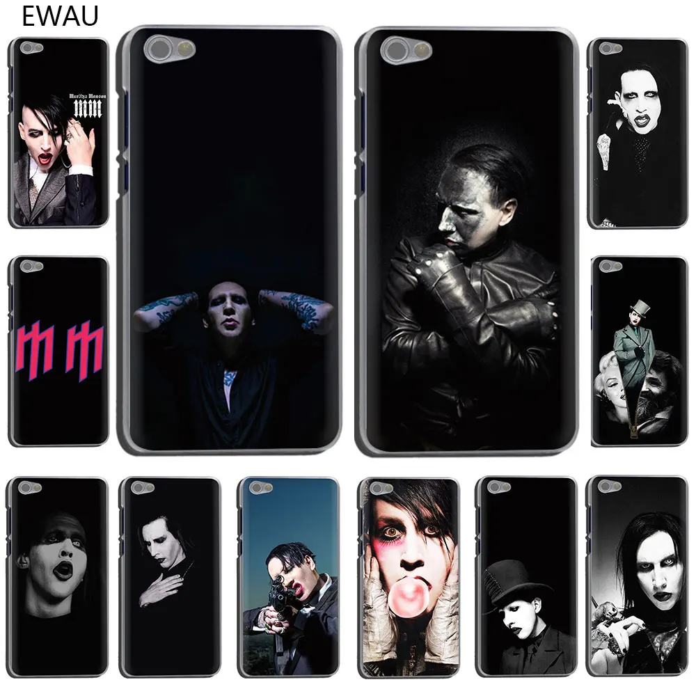 Защитный жесткий чехол для телефона EWAU Marilyn Manson для Xiaomi Redmi 4A 4X5 5A 6 6A 7 7A Plus GO S2 K20 pro