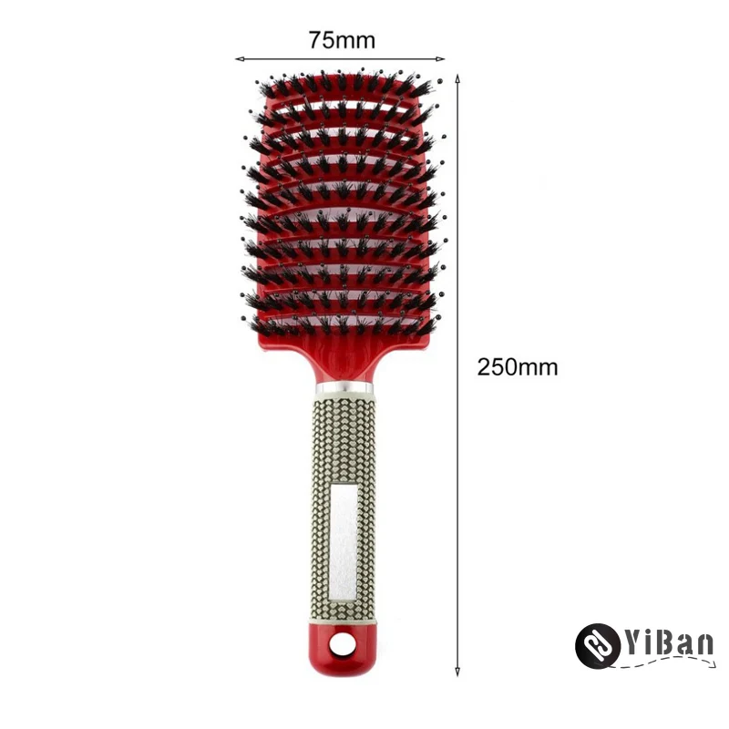 

Bristle Hair Brush Scalp Massage Comb Magic Detangle Hairbrush For Tangle Hair Brush Salon Hairdressing Styling Tools Massager