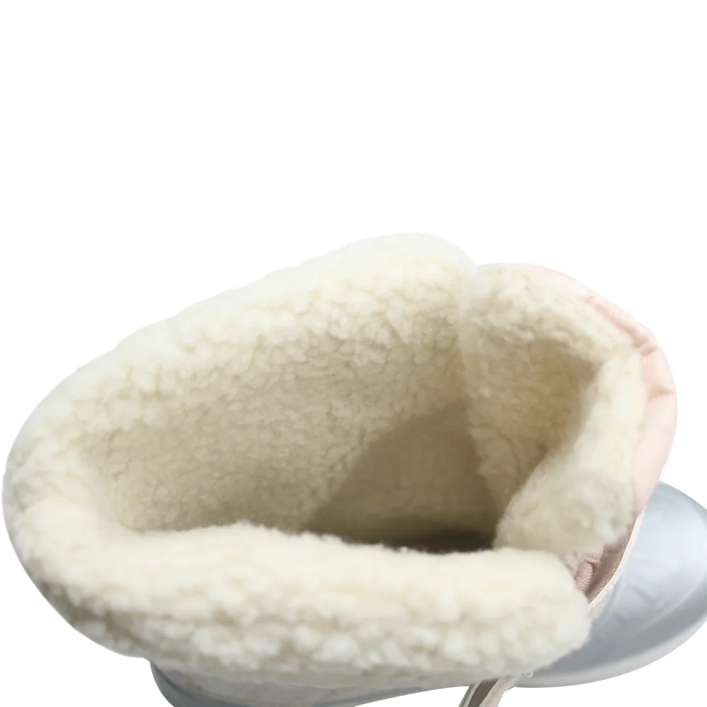 Apakowa/зимние сапоги для девочек Уличные утепленные водонепроницаемые детские