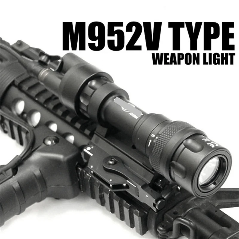

Тактический M952V IR светильник фонарь для разведчика, фонарик для пистолета, фонарь, фонарь для стрельбы, охоты, оружия, свет для страйкбола