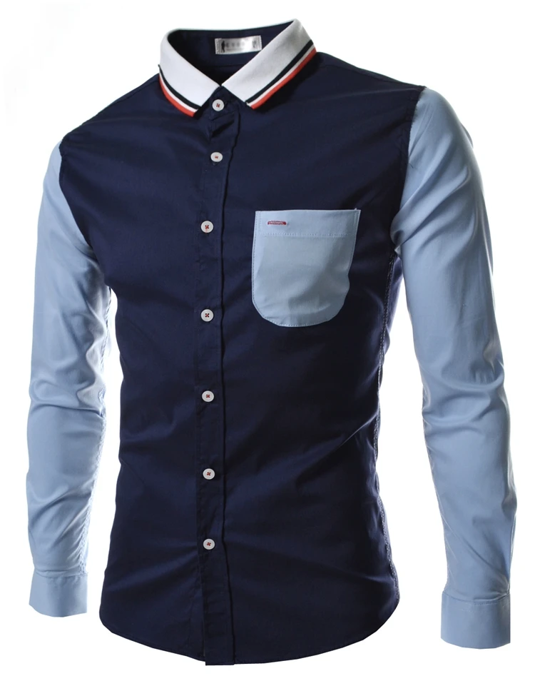 Рубашки новые уличные мужские рубашки уличное платье тонкий пэчворк умный