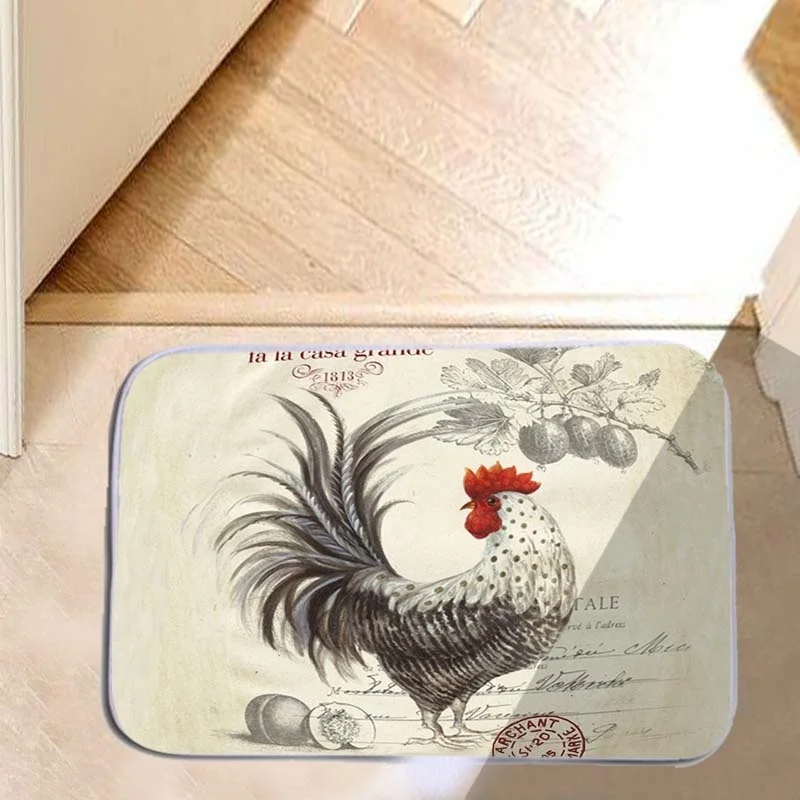 2" X 16" Модный впитывающий воду коврик для ванной комнаты с эффектом памяти коралловый Противоскользящий индивидуальный дверной коврик