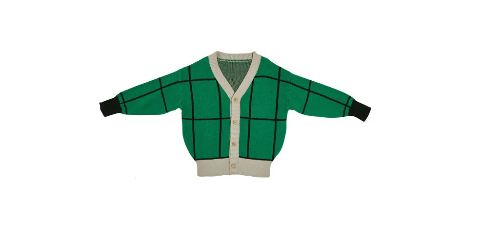 knitted cardigan Г. Детские свитера; Новинка г.; осенне-зимний брендовый кардиган с модным принтом для мальчиков и девочек; Детские хлопковые топы; верхняя одежда - Цвет: knitted cardigan