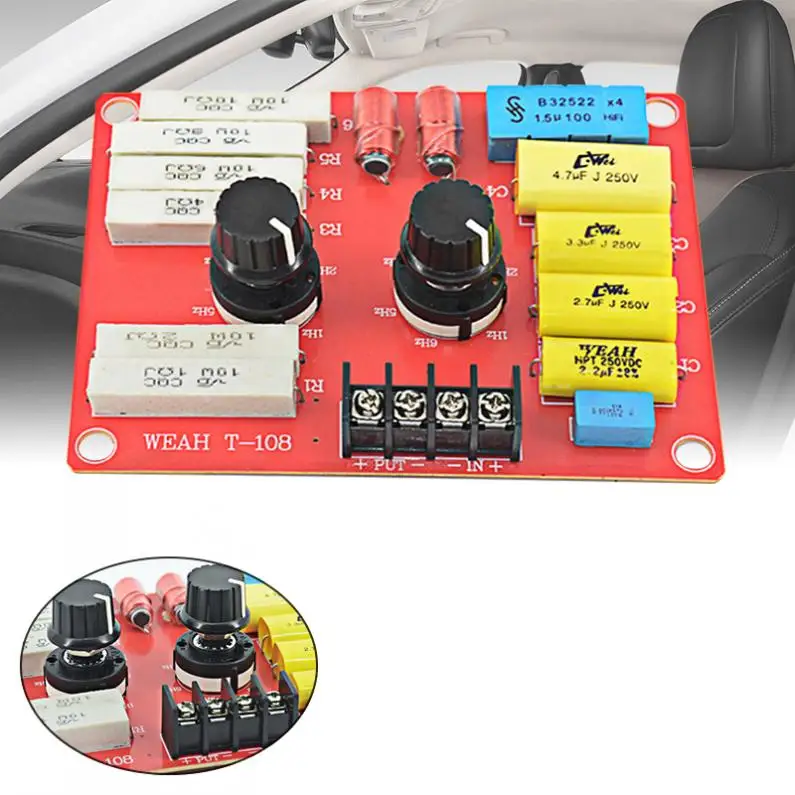 Мульти сегмент Регулируемый 12V HiFi домашние колонки аудио автомобильный твитер