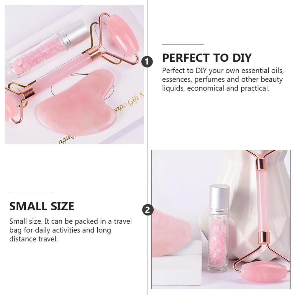

6Pcs 10ml Glass Roller Bottle Essential Oil Dispenser Essential Oil Roller Bottle