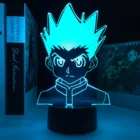 Аниме Hunter X Hunter GON с дистанционным управлением  FREECSS 3d лампа детский подарок на день рождения светильник для детской спальни Декор светодиодный светильник