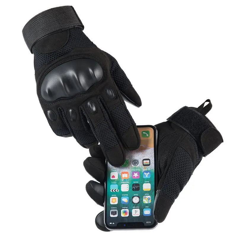 

Mens Tactical Gloves Antiskid Full Finger Motos Racing Gloves Screen Touch Outdoor Sports Riding Gloves Protect Shield