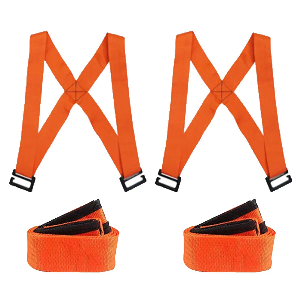 

2Pcs Labor-saving Furniture Moving Shoulder Back Straps Ropes Forklift Lifting Moving Strap Transport Belt Wrist Straps Carrying