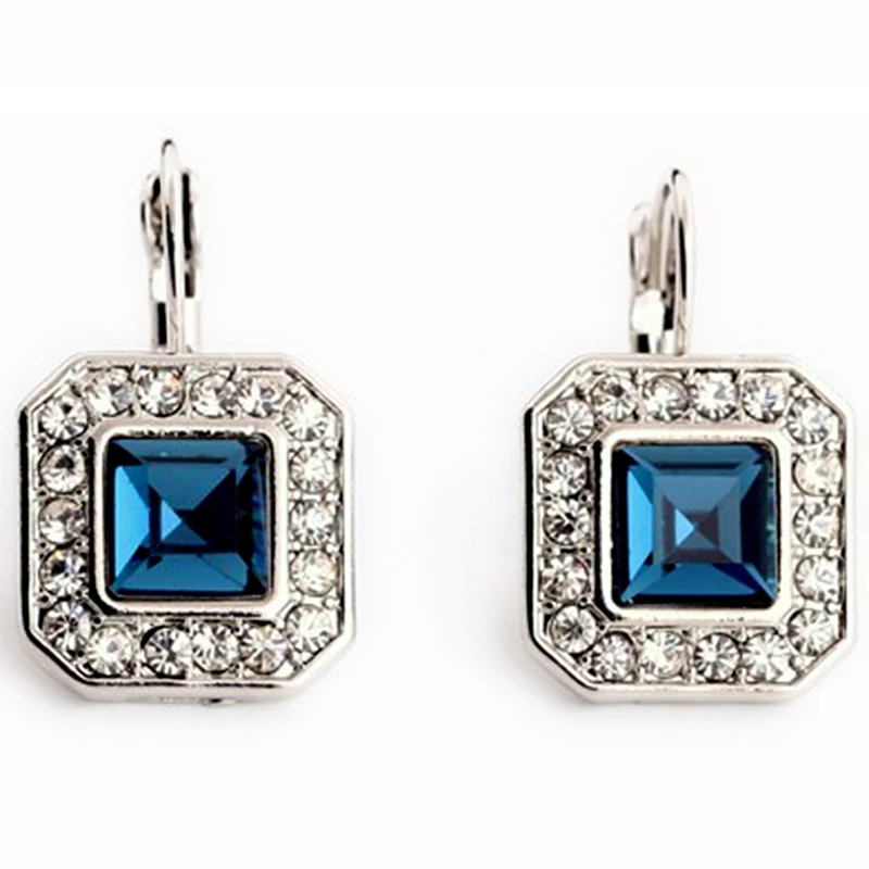 

Kshmir 2020 Classic Ear Studs French Web Celebrity Earrings Girl New Fashion Earrings Earclip Crystal Simple and Elegant Bohemia