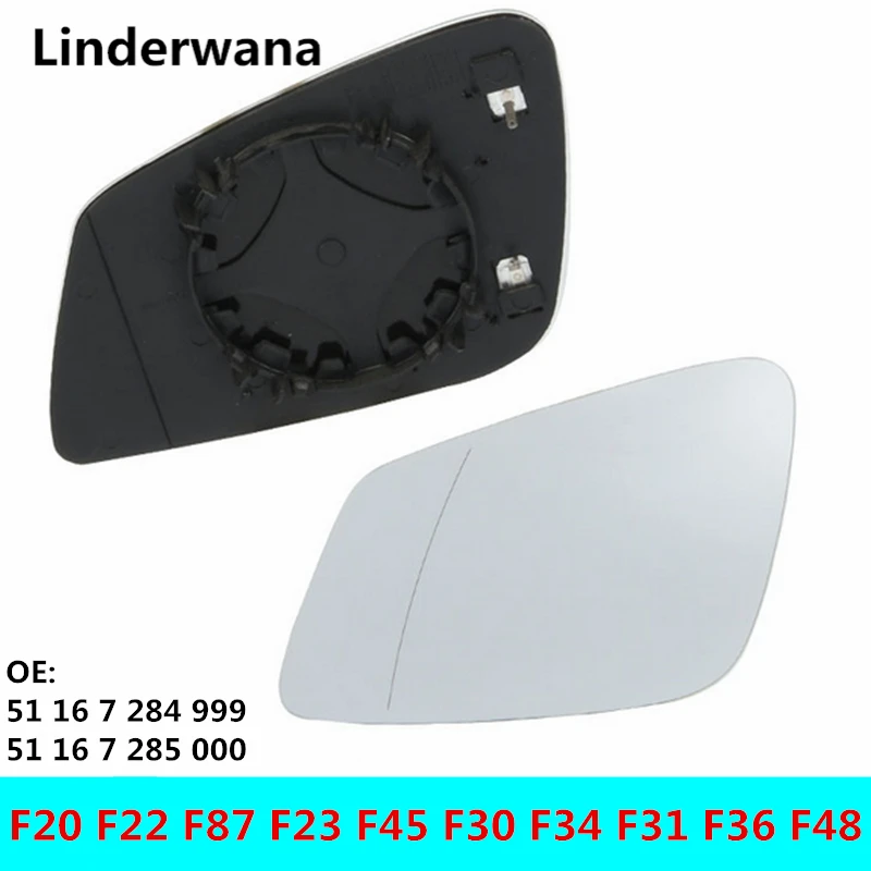 

O 2 Plug Heated Mirror Glass For BMW F20 F22 F87 F23 F45 F30 F34 F31 F36 F48 51 16 7 284 999 51 16 7 285 000