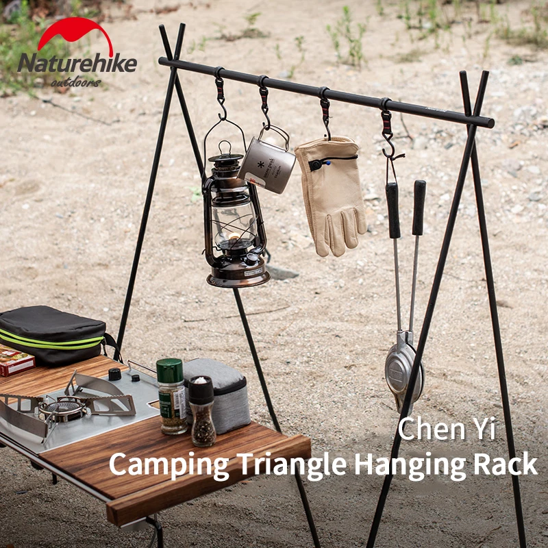 Naturehike Кемпинг Eequipment висячая стойка 500 г треугольник из алюминиевого сплава для