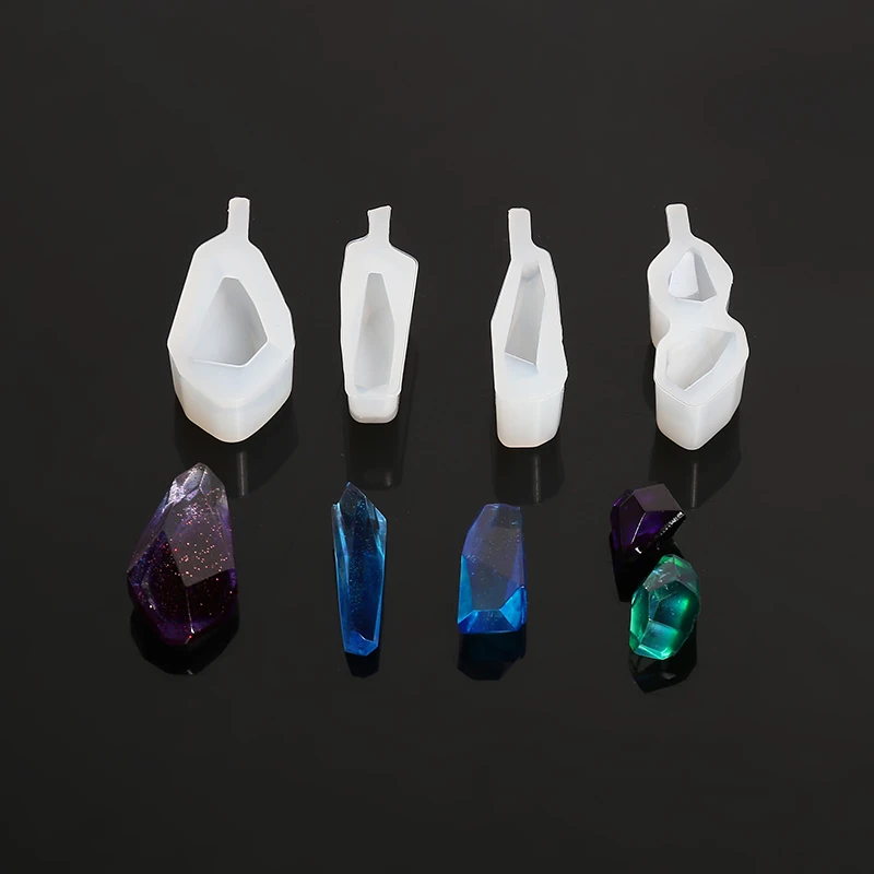 Прозрачная силиконовая высушенная форма цветок для эпоксидной УФ смолы