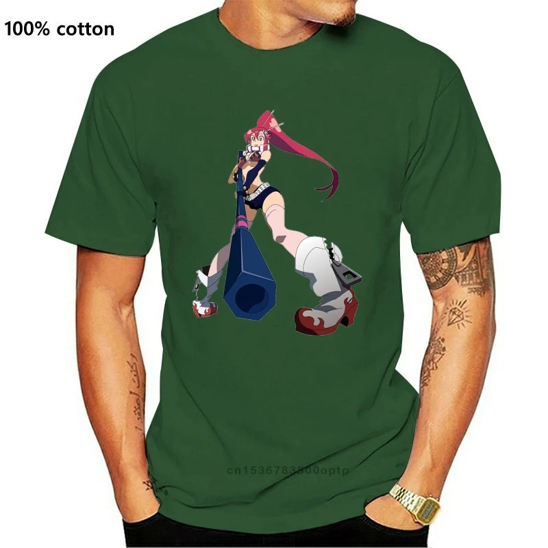

New 2021 GURREN LAGANN ANIME YOKO LITTNER T-SHIRT IN ALL COLOR USA SIZE EM1