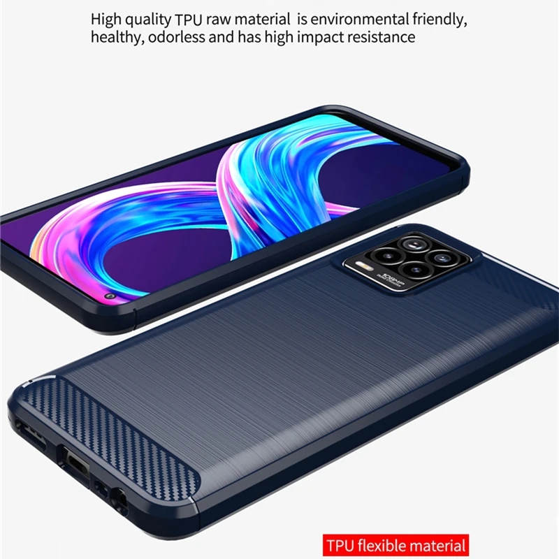 for oppo realme 8 pro case soft silicone shield case for realme 8 pro case armor cover rubber cover for realme 8 pro cover free global shipping