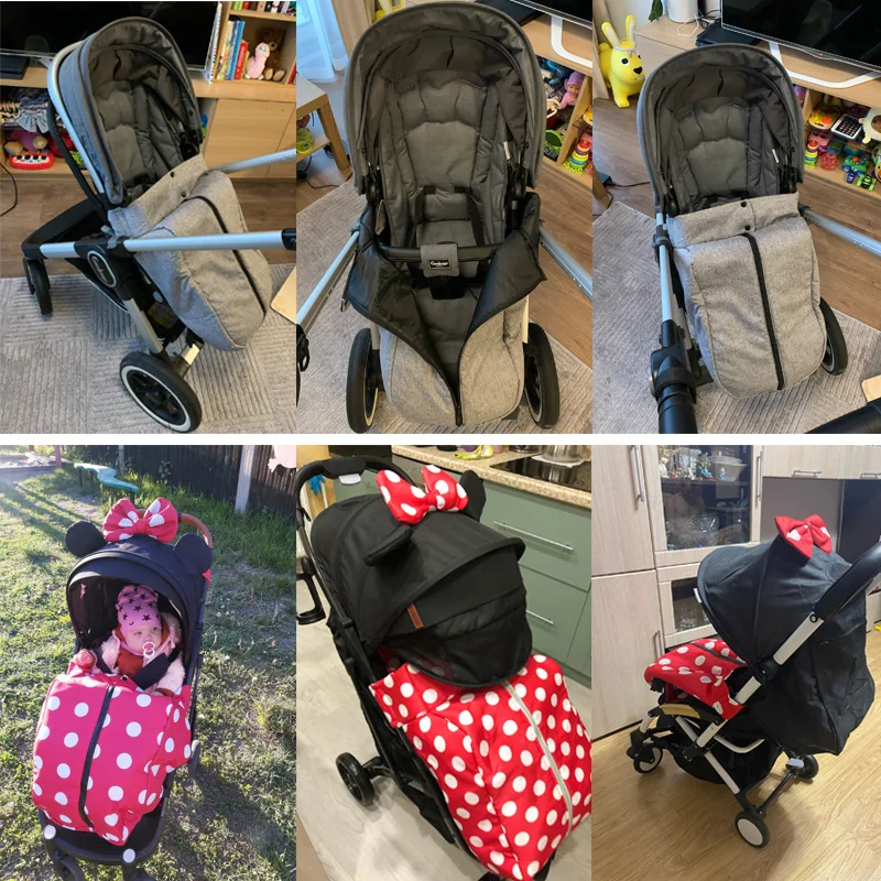 Foot Cover Stroller Socks With Zipper For Yoya Plus -2/-3/-4/-Max/-Pro Babalo Tianrui Bebe Accessories Various Type | Мать и ребенок