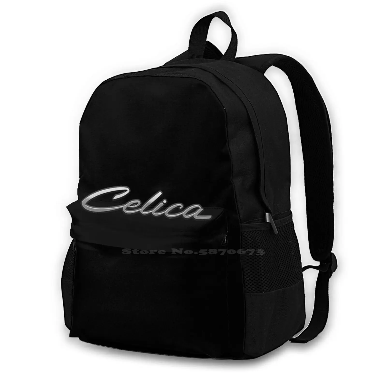 

Best Seller - Celica Logo Toyota Merchandise Teen College Student Backpack Laptop Travel Bags Celica Logo Toyota Celica Logo