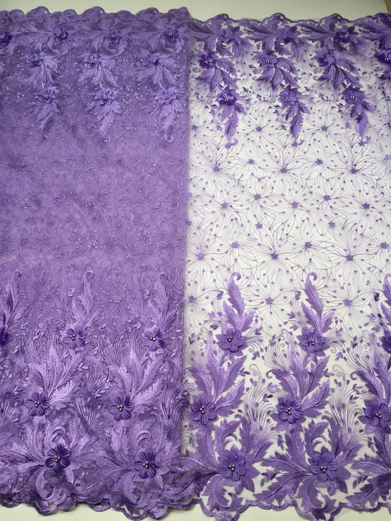 Высококачественная Женская 2019 французская кружевная ткань тюль с золотой