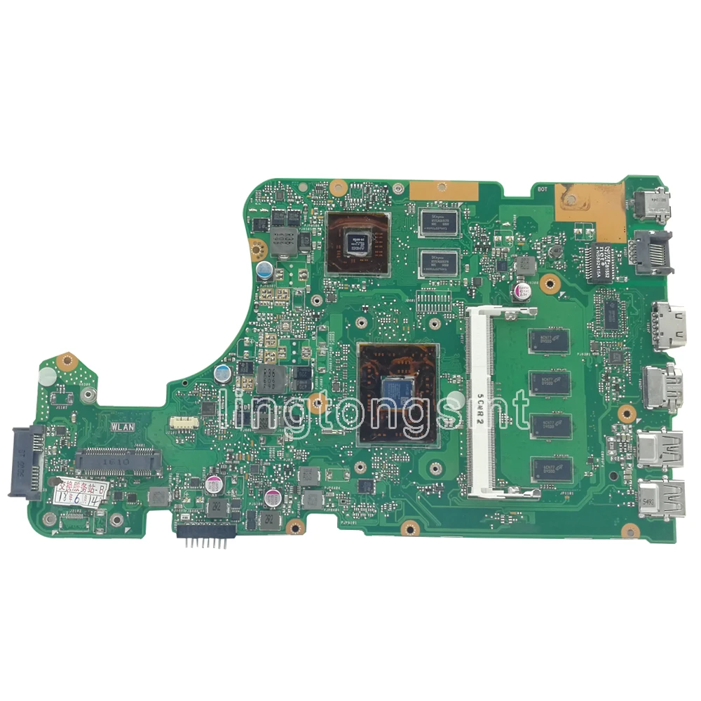 Preise X555DG Motherboard Rev2.0 Für For For For For Asus X555Y X555YI X555D X555DG Laptop Motherboard X555DG Mainboard Test 100% OK 4GB RAM A8 CPU
