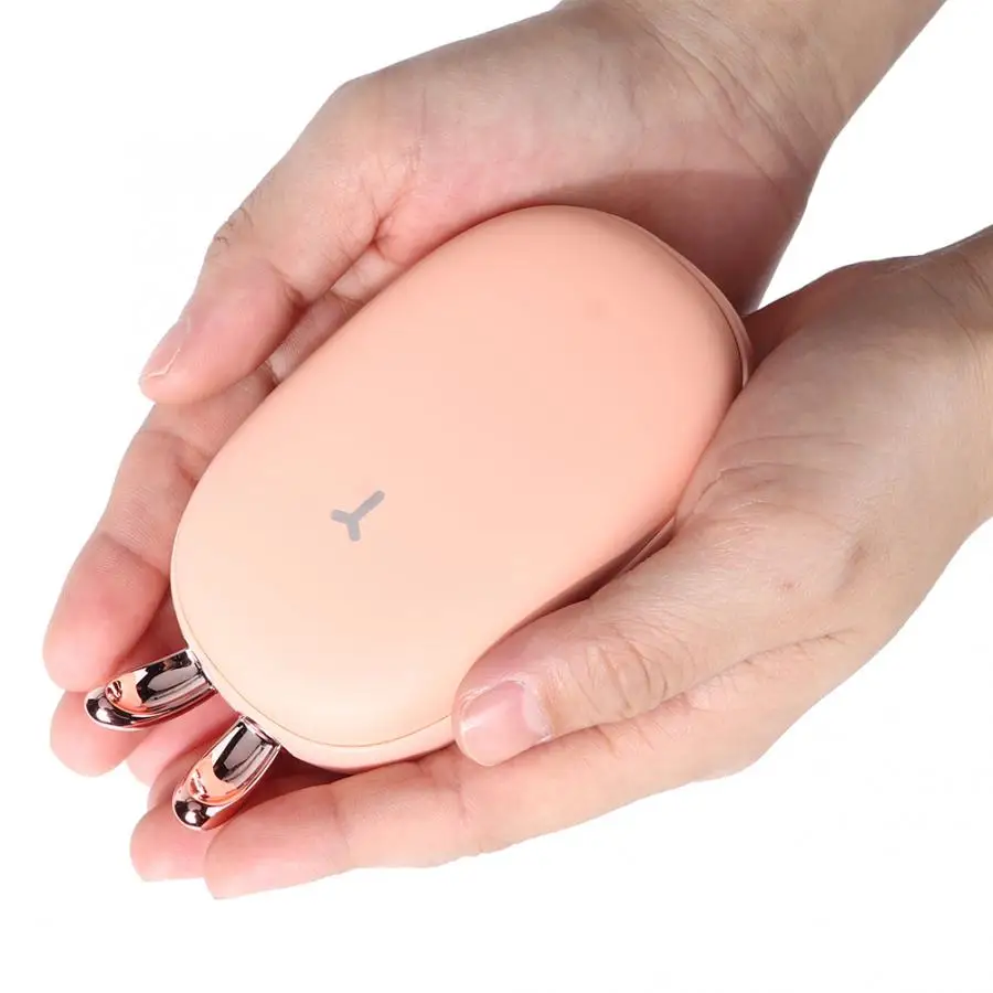 Удобный обогреватель 2 в 1 портативный двухсторонний термостатический для рук с