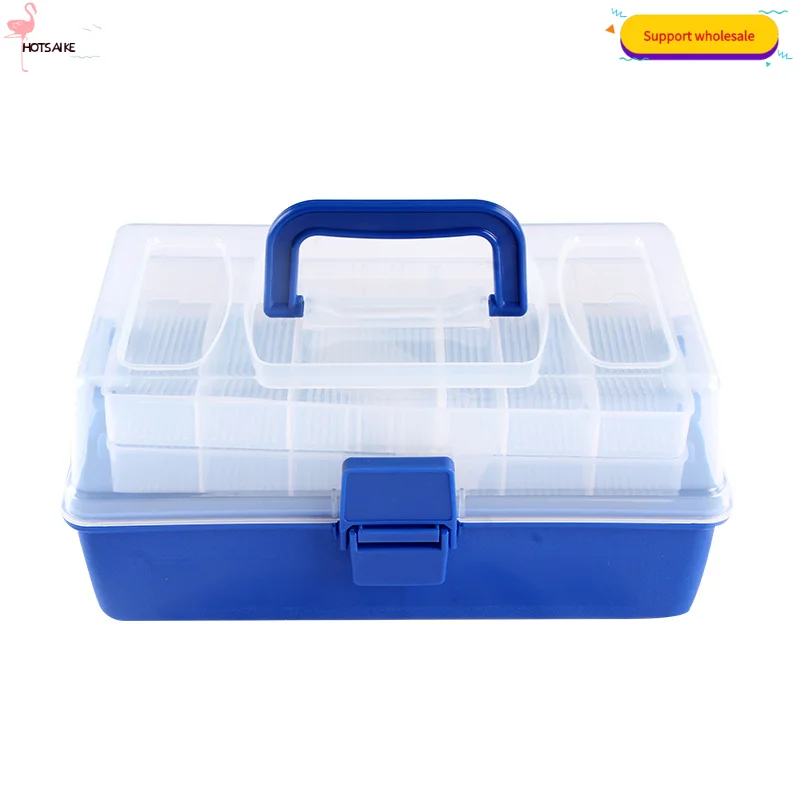 New Arrival Fishing Accessories Box Snap Transparent Storage 29.4*18.7*14cm Spomb Fishing TackleWaterproof Fishing Accessory