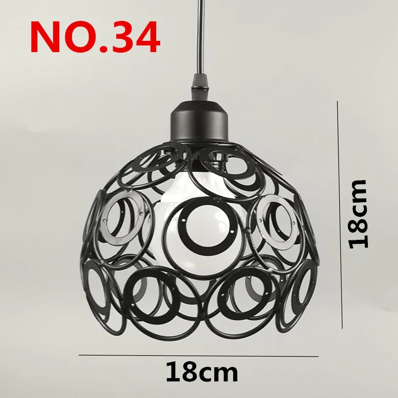 Ретро внутреннее освещение винтажный подвесной светильник светодиодная лампа