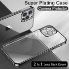 Роскошный силиконовый чехол с квадратной рамкой для iPhone 11 Pro 12 13 Pro Max Mini чехлы для iphone XR X XS мягкая прозрачная задняя крышка