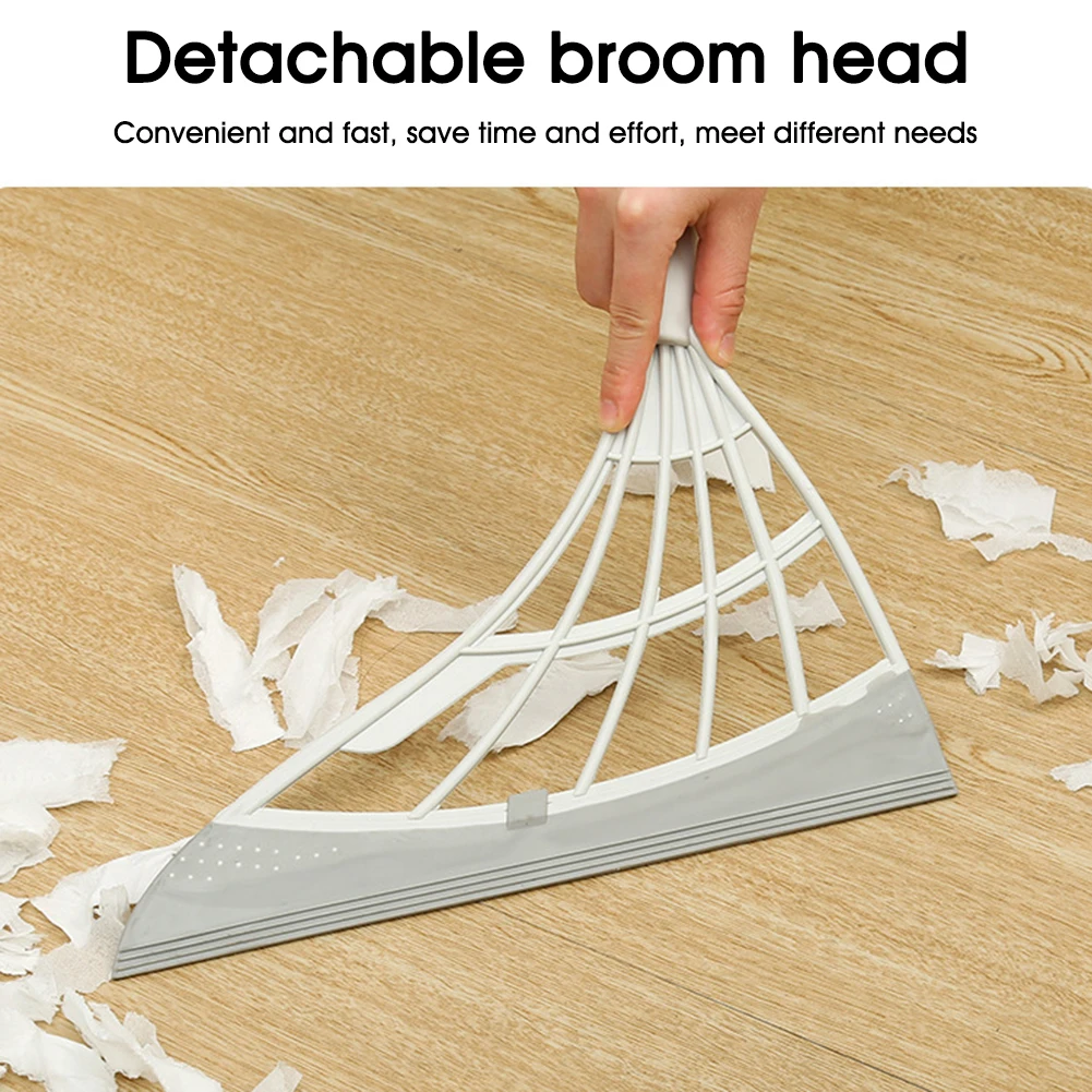 Съемная Швабра 2 в 1 силиконовый скребок для мойки пола и окон съемная длинная