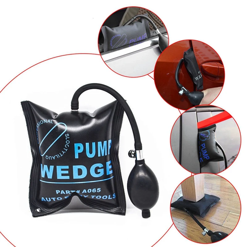 

Car Air Pump Wedge Inflatable Hand Pump Car Door Window Shim Entry Open Tool Kit