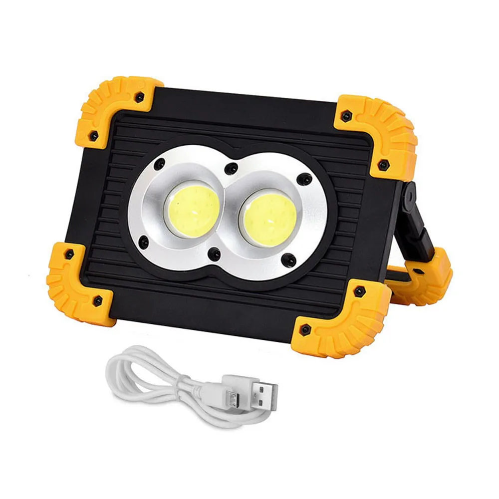 

Многофункциональный фонарик 20 Вт COB USB или на батарейках, удобный мигающий фонарь, светильник онарь для палатки, кемпинга, аварийный осмотр, ...