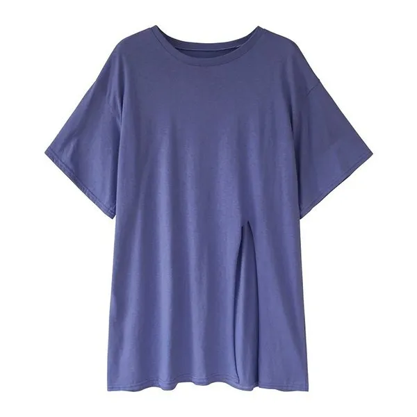 Женская футболка с коротким рукавом белая или черная Повседневная Уличная