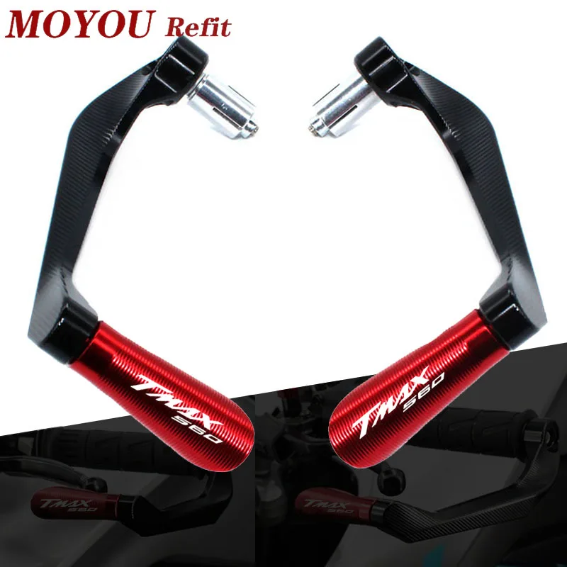 

For YAMAHA Tmax Tech Max 560 TMAX560 2019 2020 Motorcycle 7/8"22mm CNC Handlebar Grips Guard Brake Clutch Levers Guard Protector