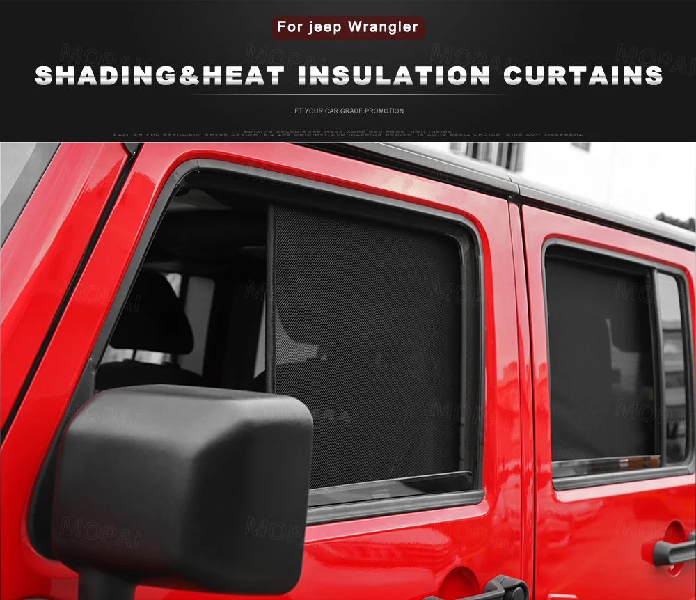MOPAI солнцезащитный козырек для Jeep Wrangler JK 2007+ защита от ультрафиолета Защита от солнца на лобовое стекло Защита от солнца для Jeep JK Wrangler аксессуары