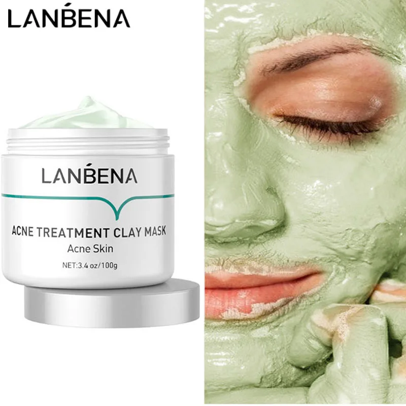 

LANBENA Pimple Acne Removal Mask Acne Treatment Cleansing Mask Oil Control Shrink Pore Remove Inflammation Moisturizer Skin Care