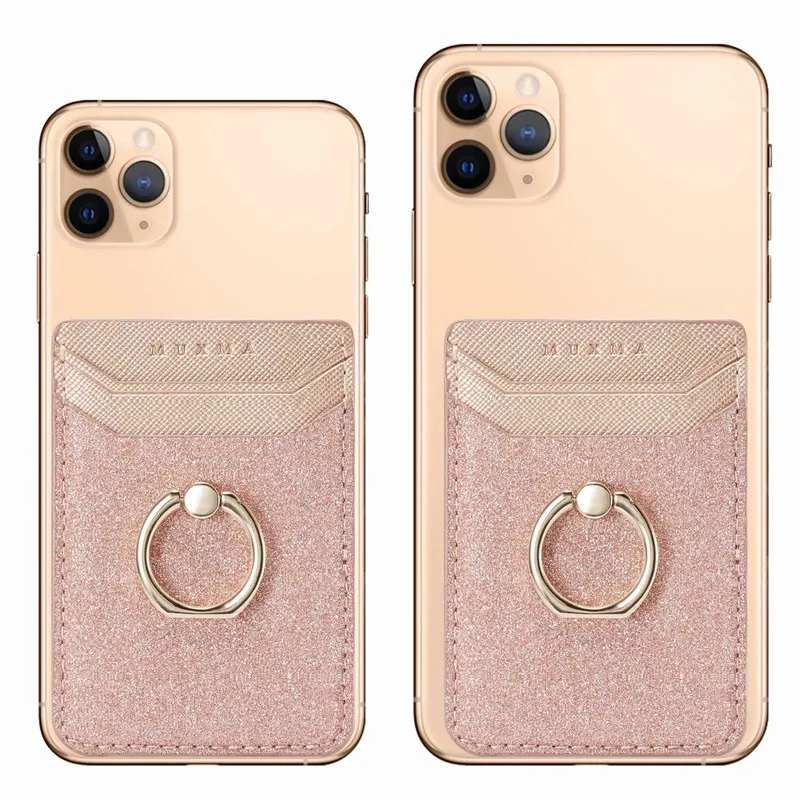 Кожаный 3 м клейкий стикер для карт Карманный Кошелек ID карты чехол iPhone Moto G7 G6 Play
