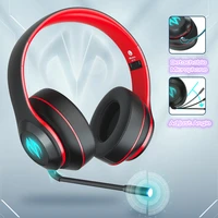 wired gaming headphones boom mic on line volume control share port over ear headsets for pc laptop phone call ps4 xbox one dj