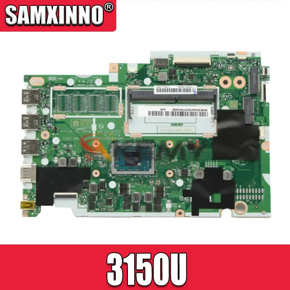 

Mainboard For Lenovo IdeaPad 3 15ADA05 laptop motherboard GS450 & GS550 & GS750 NM-C821 motherboard w/ CPU 3150U 100% test work