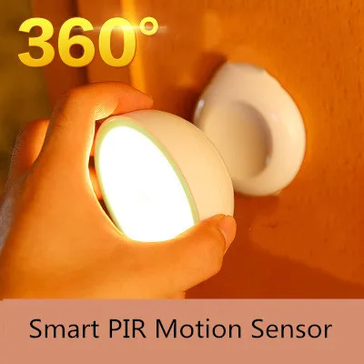 Креативная светодиодная настенная лампа с углом поворота 360 градусов