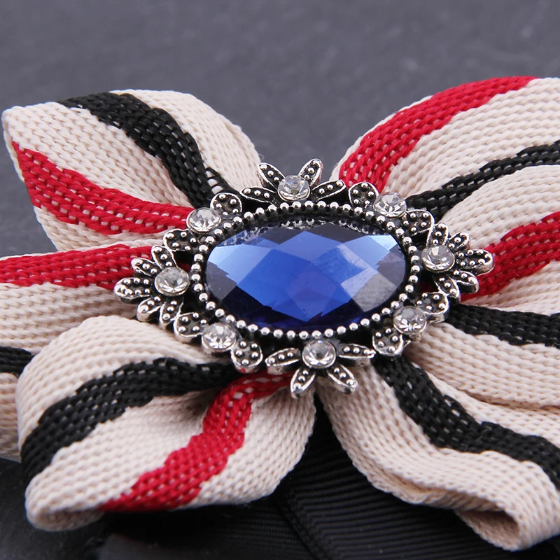 ЖЕНСКАЯ Античная Посеребренная голубая стеклянная прозрачная полосатая ткань