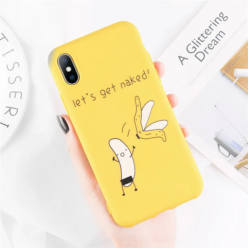 KJOEW мультфильм Жираф чехол для телефона для Apple iphone X XS Max XR 6S 6 7 8 Plus милый Lazzy Кот средний палец крышка Мягкий ТПУ чехол s - Цвет: T3