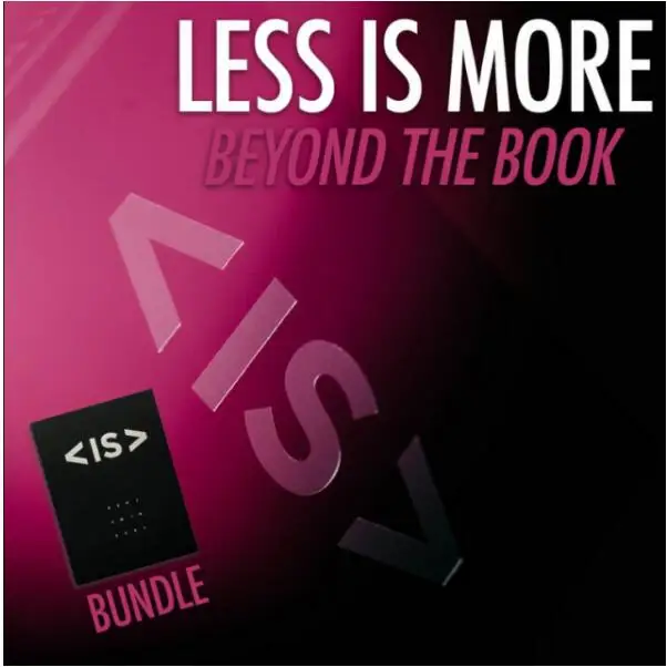 

Ben Earl - BUNDLE - Less is More Beyond the Book Magic tricks
