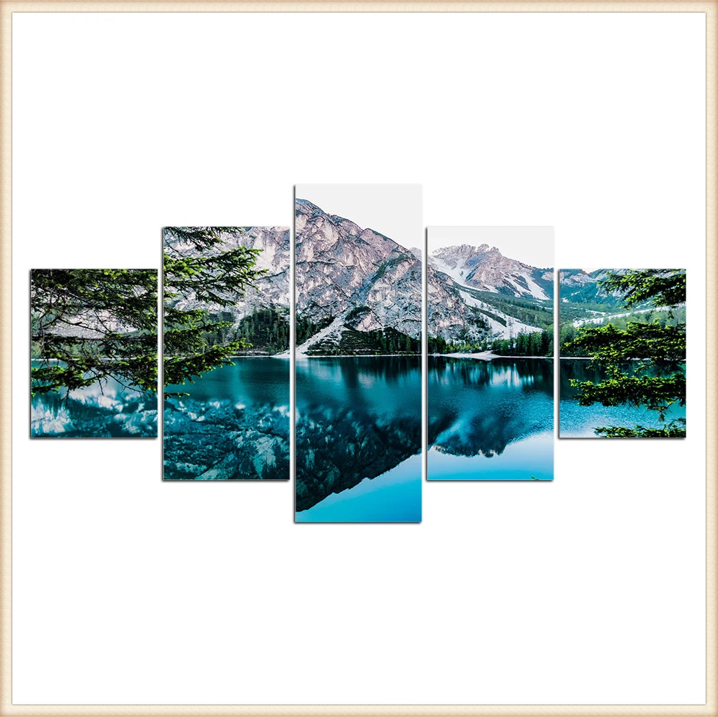 

Home decor Poster Print Canvas Painting Picture Home Decor Modern 5 Pieces Pictures Wall Art for Living Room