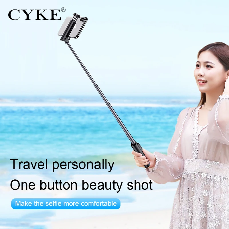 Селфи-палка CYKE Mobile Live с Bluetooth дистанционным управлением телескопическая палка