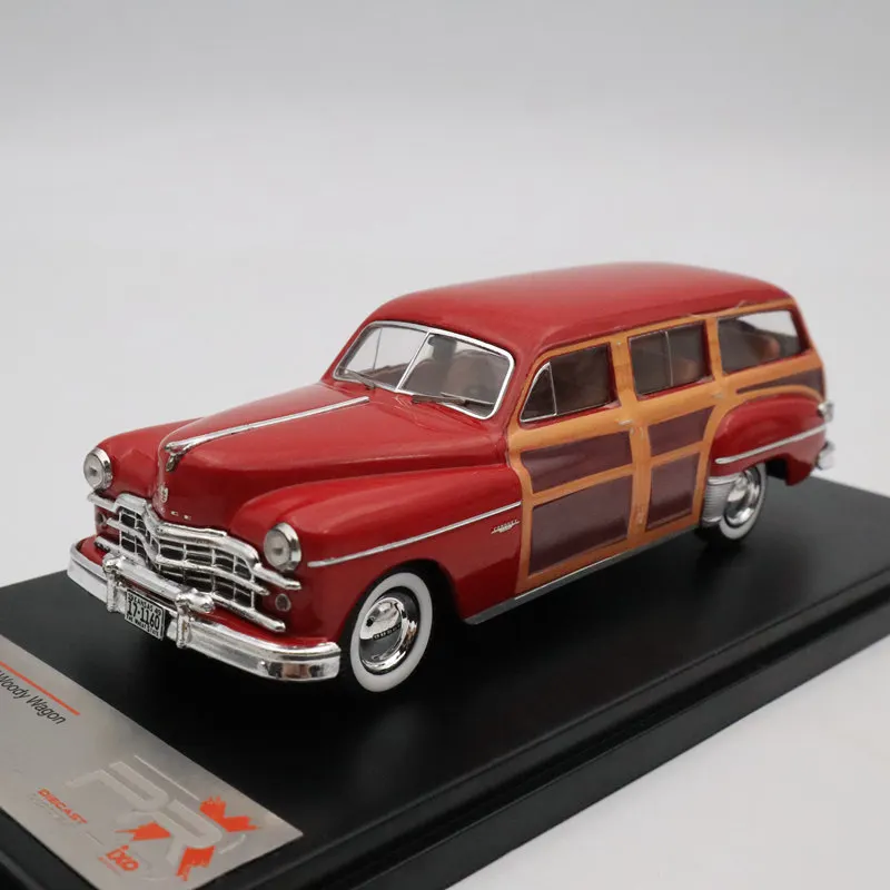 Премиум X 1/43 для Dodge Coronet Woody Wagon 1949 Bordeaux PRD563 Ограниченная серия литья под давлением