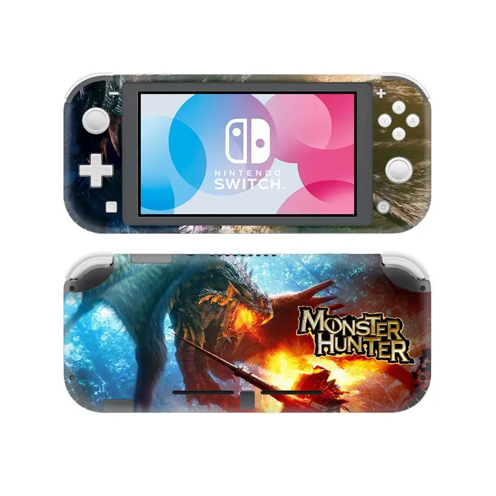Наклейка на кожу Monster Hunter Для Nintendo Switch Lite консоль и контроллер переключатель
