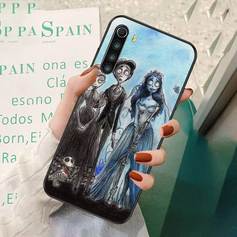

0 Tim Burton's Corpse Bride Phone Case For Redmi 7 8 9 A K20 30 Pro Note 8 9 Pro 9s