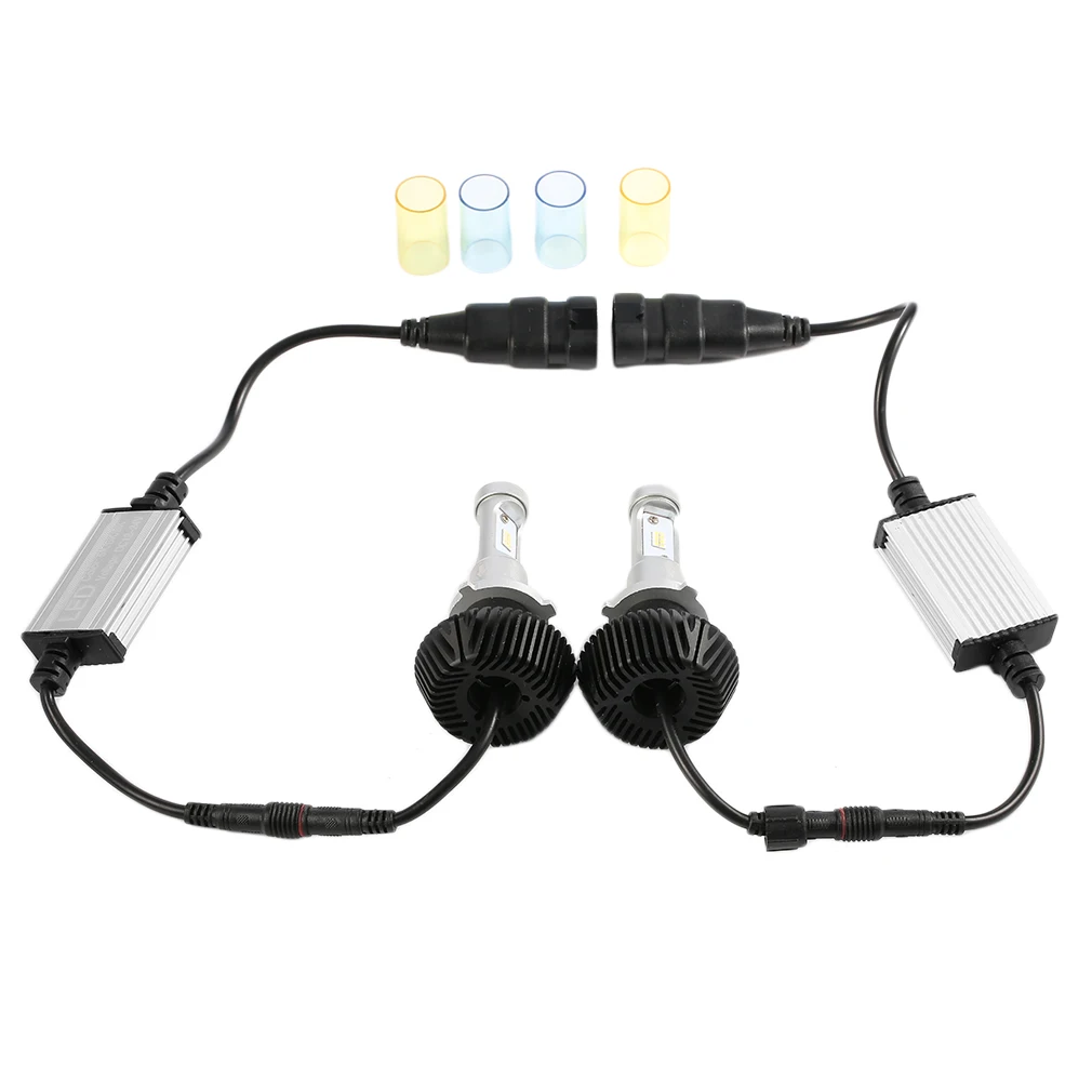 

1Set High Power 80W White Car Auto LED Head Light Lamp Bulbs 6000K 6600LM COB LED Headlights 9006 12000LM 6000K 80W