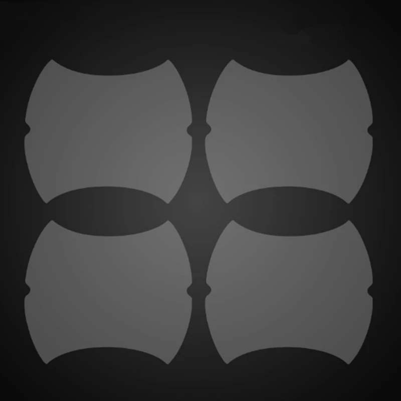 4 шт./компл. Защитная пленка для ручки автомобиля стикер mercedes w212 volvo s40 audi tt cla w203 a6 c7