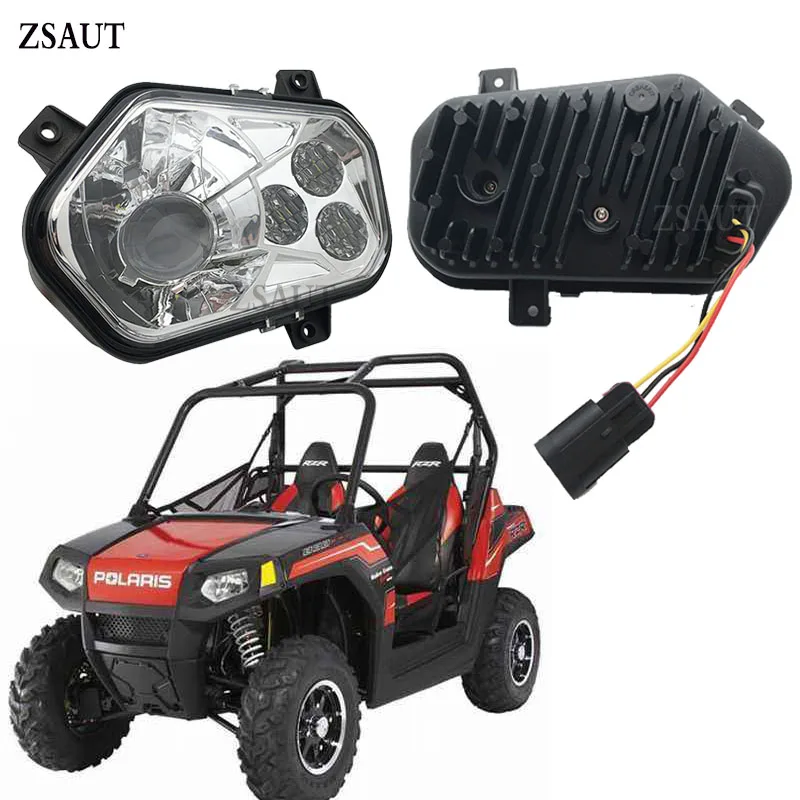Новый продукт Polaris ATV светодиодный комплект фар для 2012 2013 RZR S сторона X стороны и