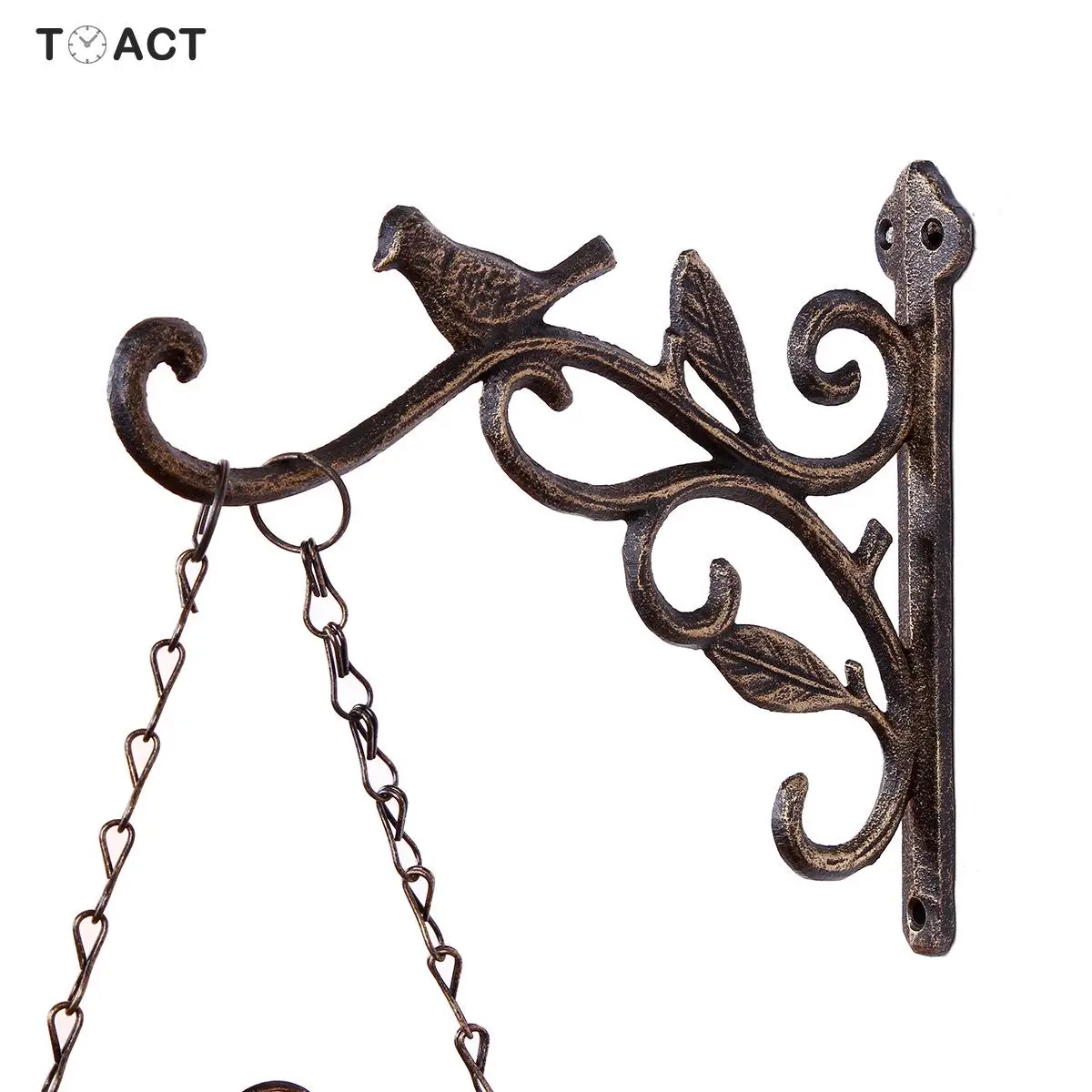 Ретро Двухсторонние настенные часы простые бесшумные кварцевые круглый из